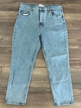 Everlane The Original Cheeky Jean Cropped Blue Women's Jeans Denim size 31